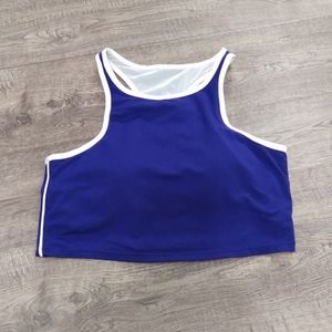Fable tics Sport Bra/Cropped Tank Top Medium